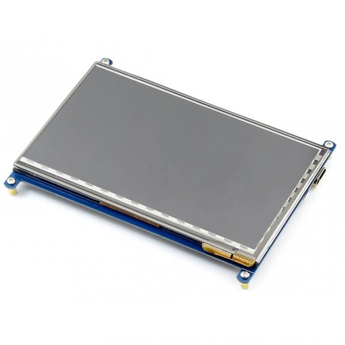 LCD 7Inch HDMI تاچ خازنی برای رسپبری پای
