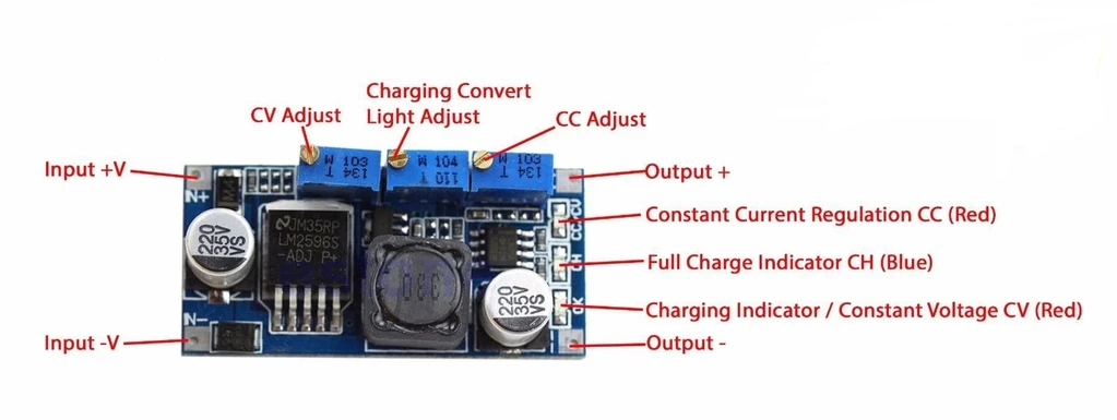 ماژول LM2596S CC&CV