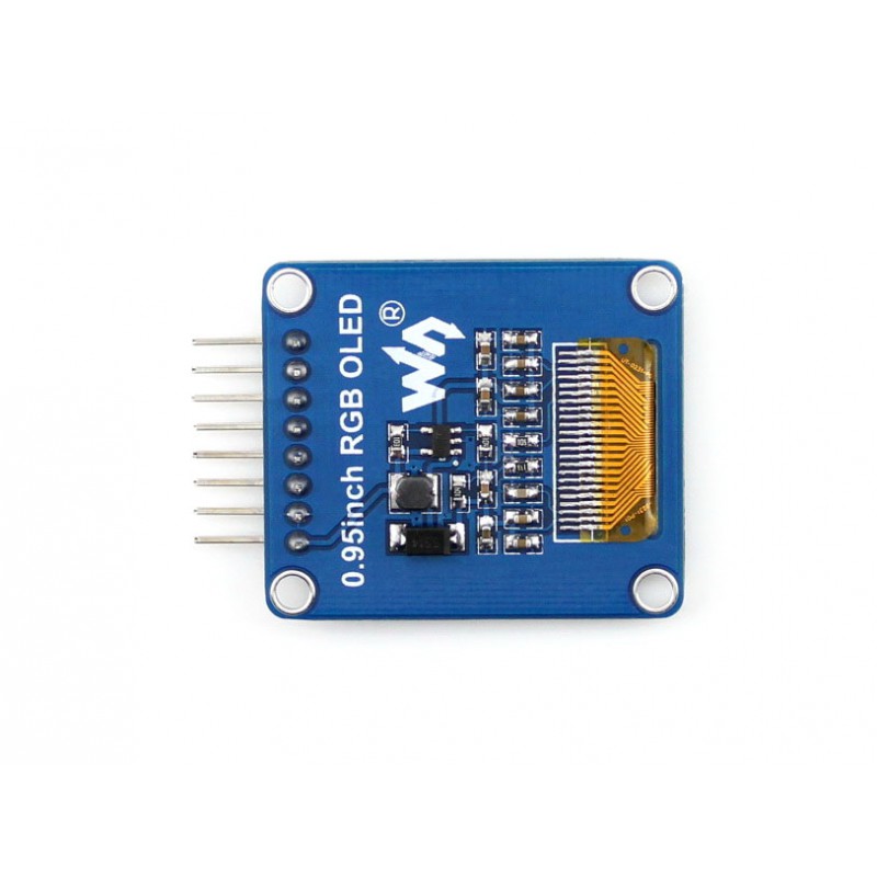 او ال ای دی رنگی 0.95 اینچ رابط SPI