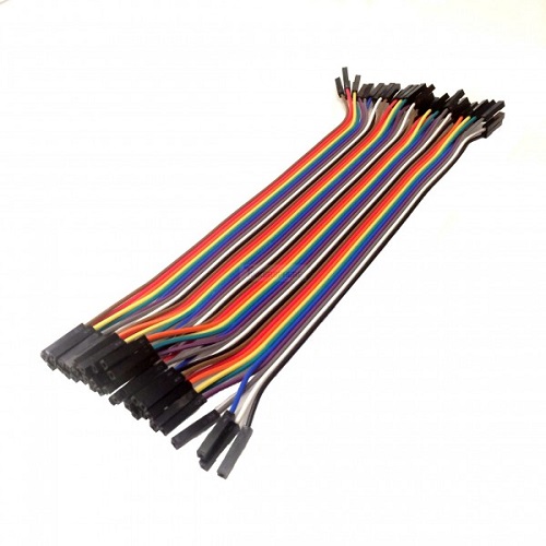 کابل فلت رنگی 40 رشته مادگی به مادگی