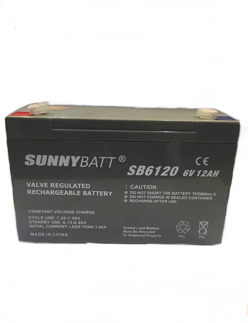 Battery 6V 12A