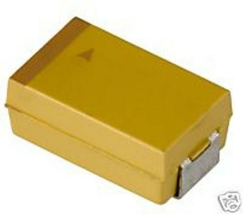 خازن تانتال 100uF 25V Size D