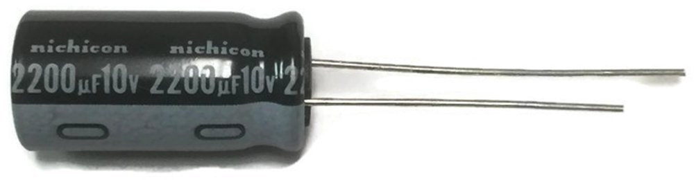 خازن 2200uF 10V