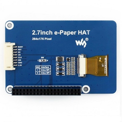 2.7Inch E-Paper Hat