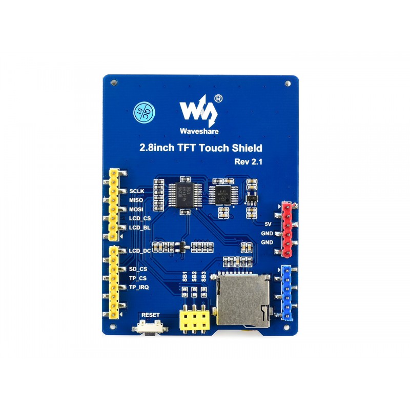 2.8Inch Touch LCD Shield Waveshare REV2.1
