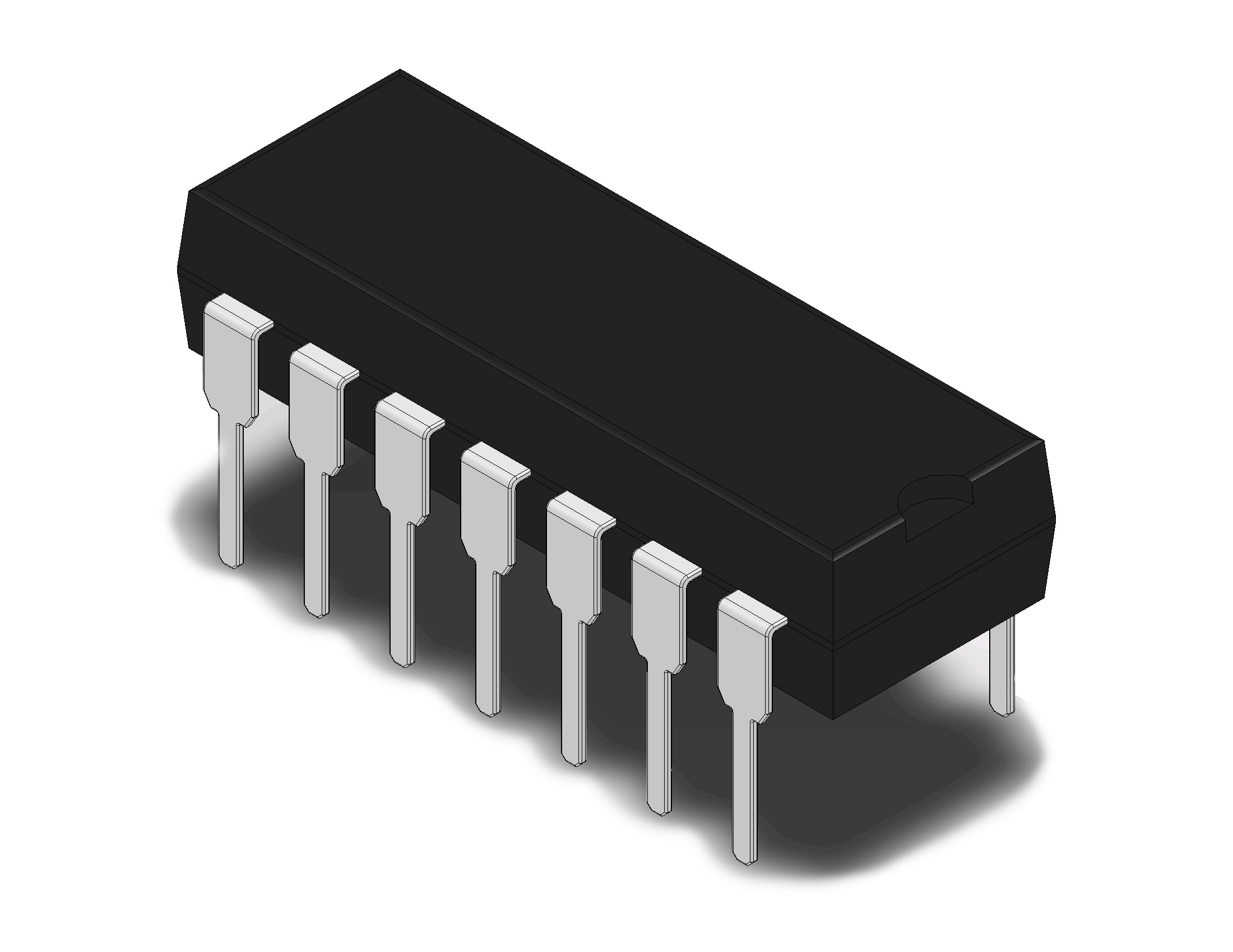 Quad 2-Input AND Gate (Open Collector)