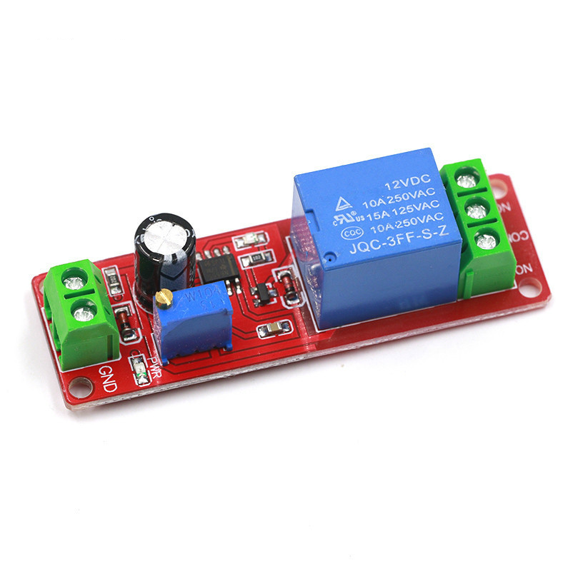 NE555 Timer With Relay