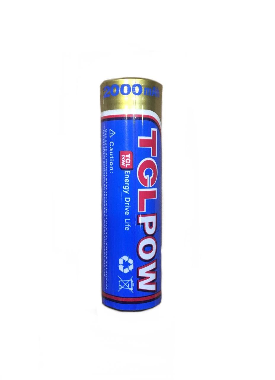 Battery 18650 3.7V 2000mAh TCL