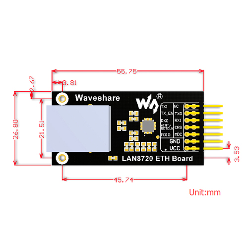 LAN8720 LAN to Serial