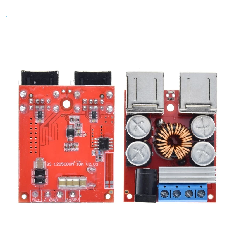 QS-1205CBUM-8A 4PORT 8Aماژول شارژر موبایل