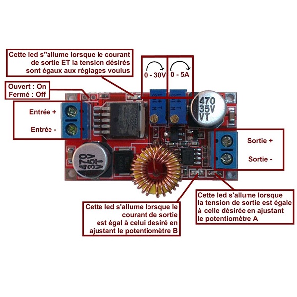 XL4015E1 CC&CV 5A MODULE