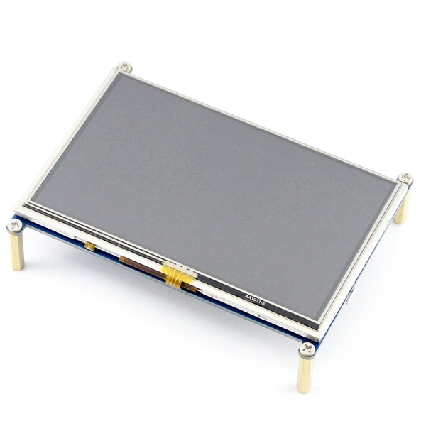 LCD 5Inch HDMI با تاچ مقاومتی برای رسپبری پای