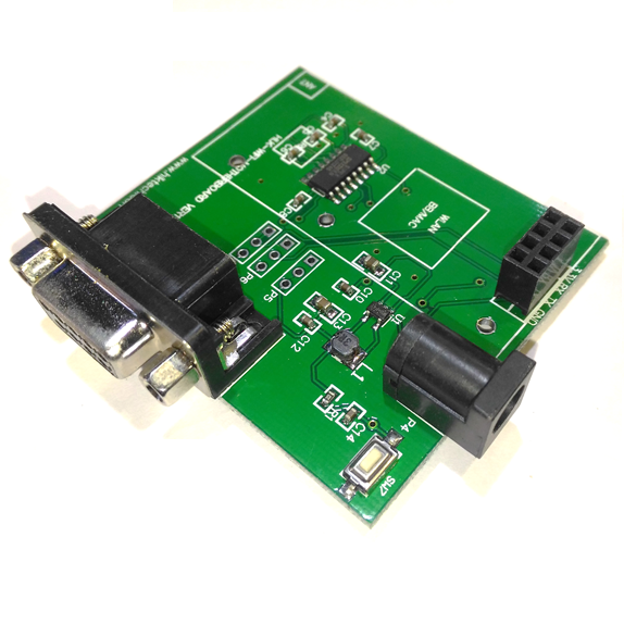 برد تبدیل ماژول وای فای به سریال RS-232