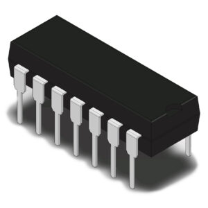 Quad 2-Input NAND Gate with Schmitt-Trigger