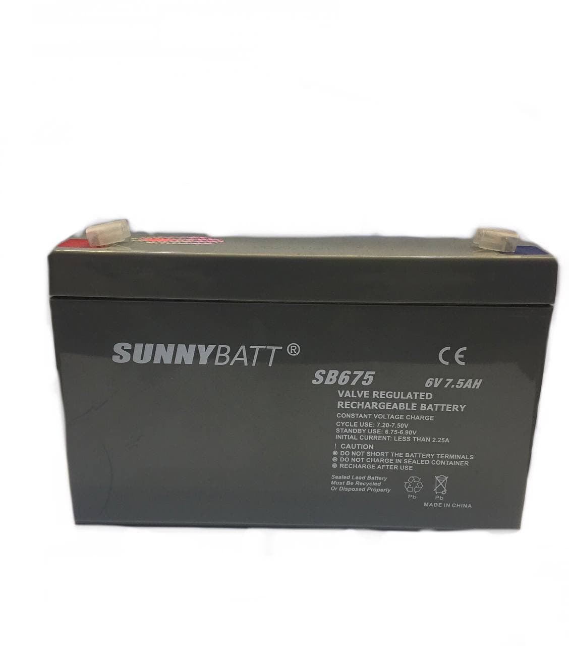 Battery 6V 7.5A