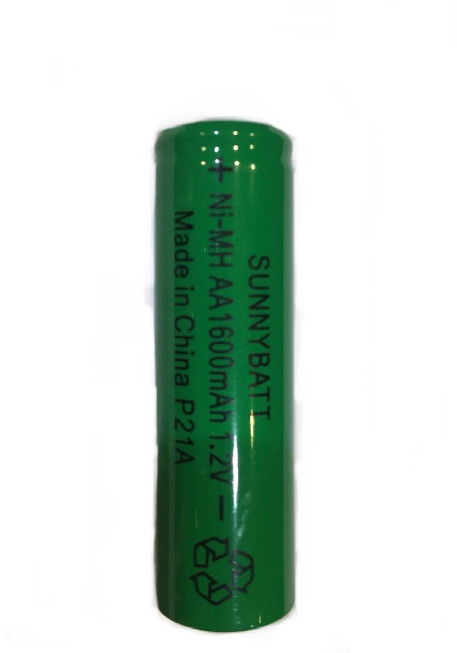Battery 1.2V AA 1600mAh NiMH